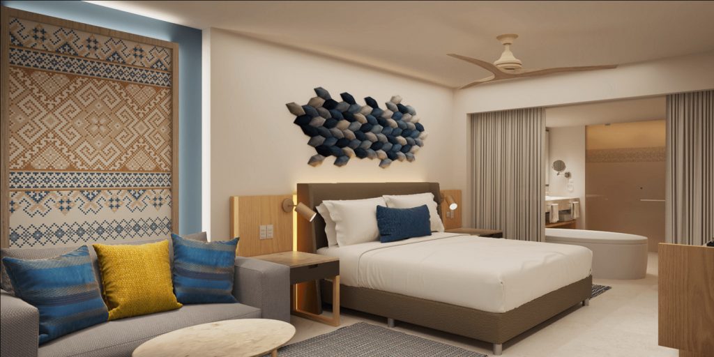 DIAMOND CLUB™ LUXURY JUNIOR SUITE OCEAN FRONT WITH TERRACE JACUZZI