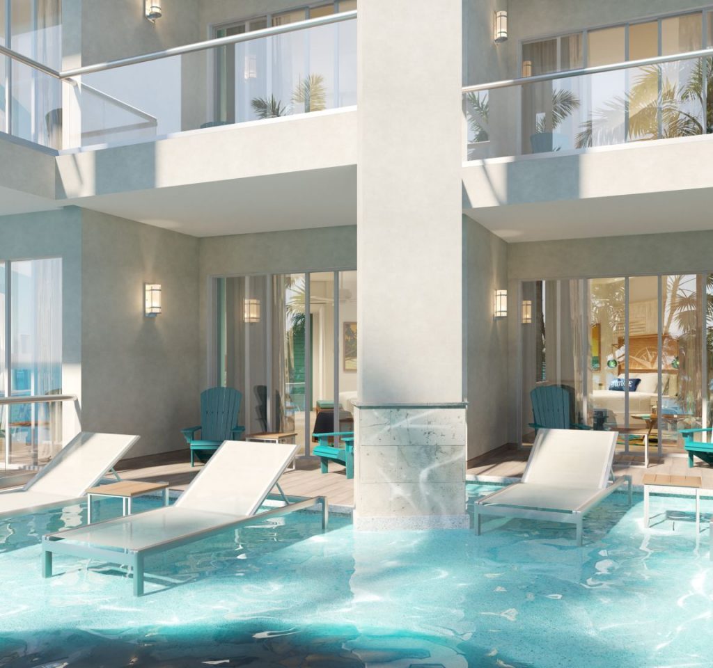 Oceanfront Paradise Swim-Up Studio