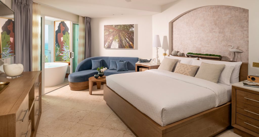 Mammee Bay Oversized Club Level Jr. Suite w/ Balcony Tranquility Soaking Tub