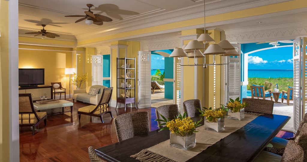 Royal Estate Beachfront Two Story One Bedroom Butler Villa Suite with Pool