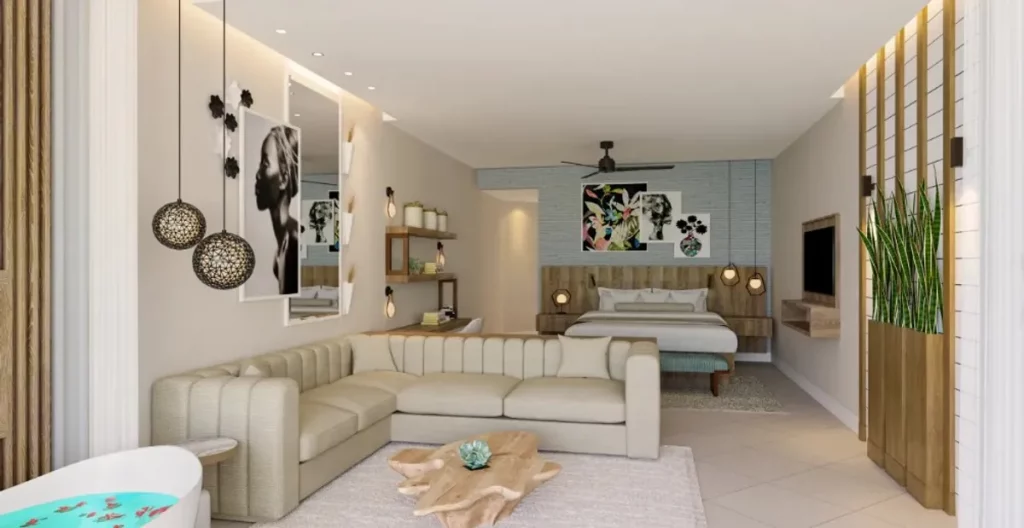 Tufa Terrace One Bedroom Skypool Butler Suite w/ Balcony Tranquility Soaking Tub