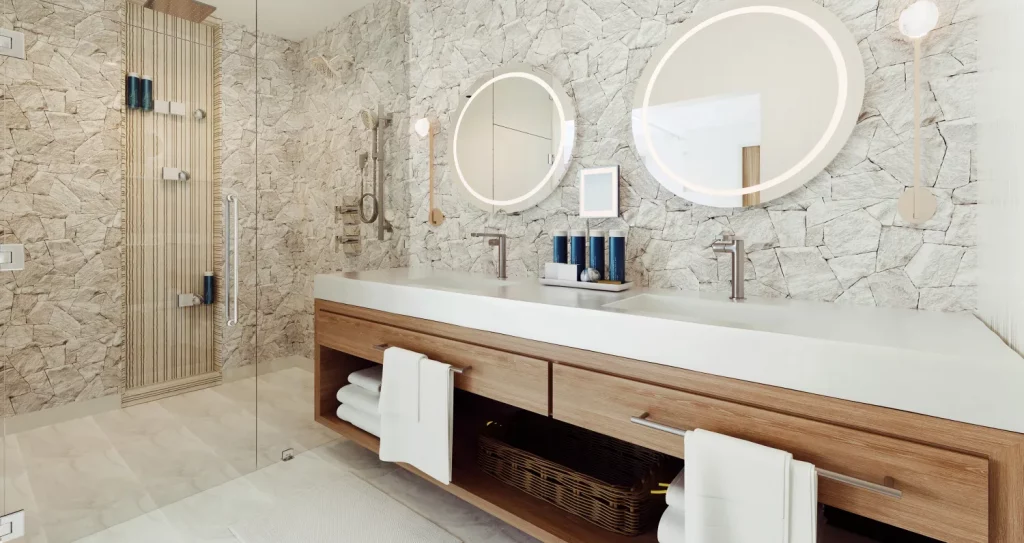 One-Bedroom Garden Butler Suite with Media Room and Patio Tranquility Soaking Tub